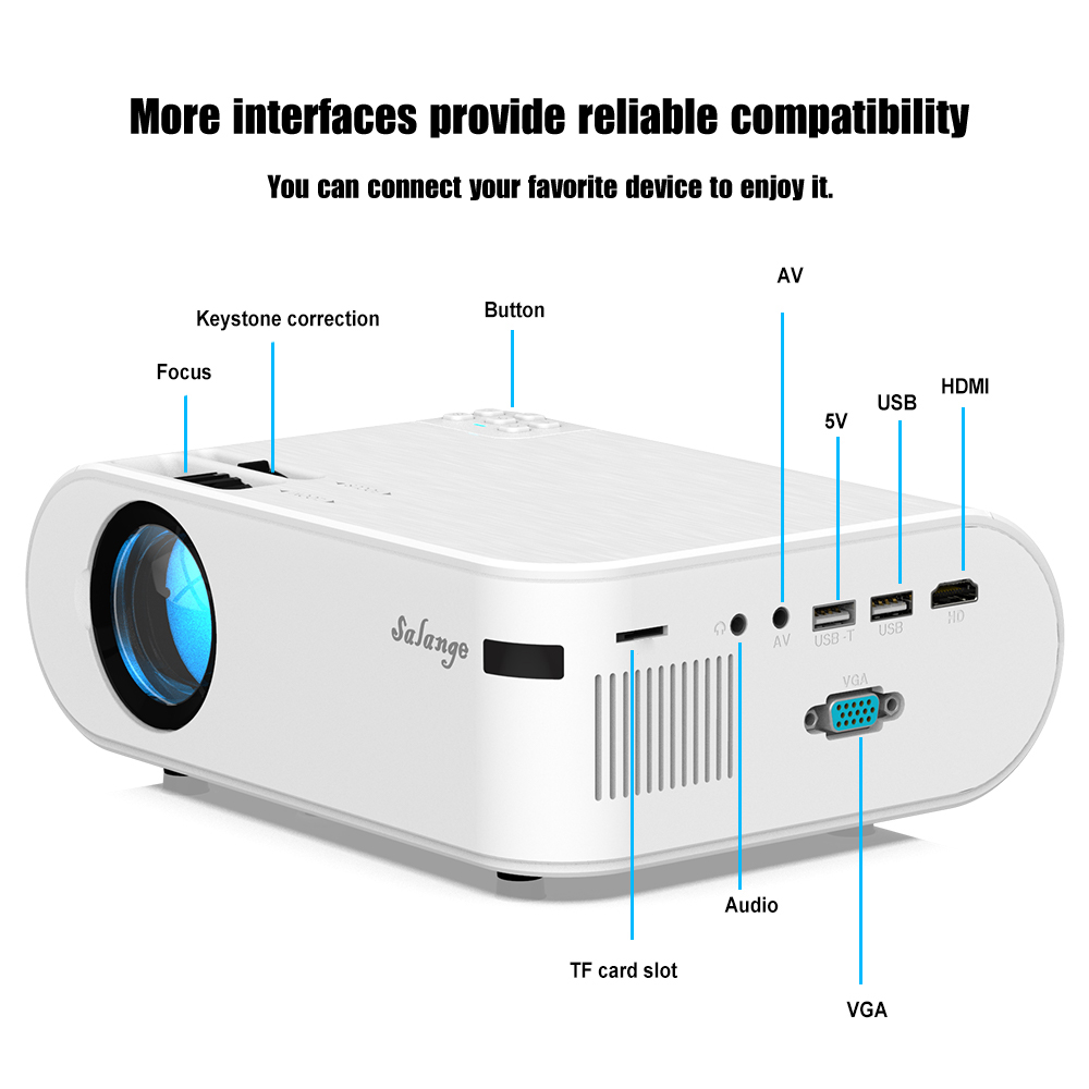 Portable LCD Projector – Wireless Mirror type