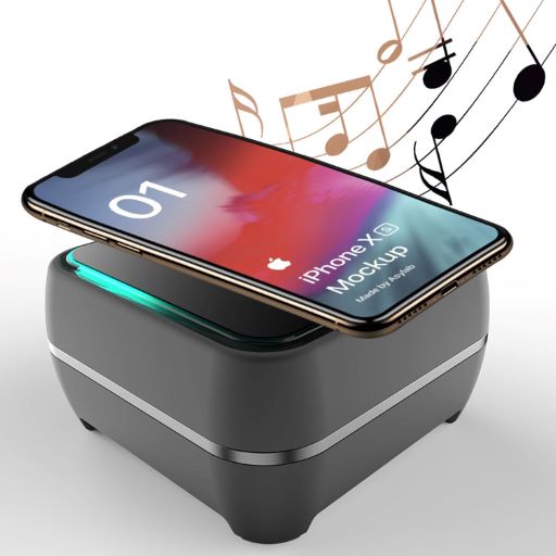 Bluetooth Stereo With Wireless Charging